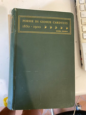 Poesie giosuè carducci usato  Roma
