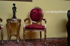 Coppia poltrone dorate usato  Roma