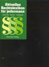 Aktuelles rechtslexikon jederm gebraucht kaufen  Augsburg