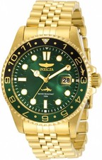 Usado, Relógio masculino Invicta Pro Diver mostrador verde quartzo tom ouro amarelo moldura sprite comprar usado  Enviando para Brazil