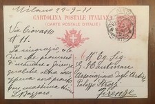Cartolina autografa leonardo usato  Milano