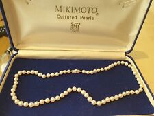 Mikimoto pearl necklace for sale  LIVERPOOL