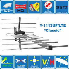 APARÊNCIA CLÁSSICA MAS PRONTA PARA 4G/LTE TV DIGITAL HD ALTO GANHO AÉREA FREEVIEW EXTERNA comprar usado  Enviando para Brazil