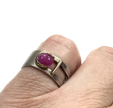 Genuine rubellite ring for sale  LITTLEHAMPTON