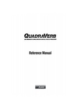 Alesis quadraverb manuale usato  Messina