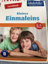 Lernblock kleines einmaleins gebraucht kaufen  Berlin