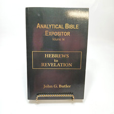 RARE Analytical Bible Expositor Vol 14 John G. Butler Hebrews to Revelation 2010, usado comprar usado  Enviando para Brazil