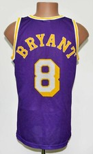 Usado, CAMISA DE BASQUETE NBA LOS ANGELES LAKERS 1997 BRYANT #8 TAMANHO P comprar usado  Enviando para Brazil