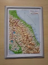 Carta geografica plastificata usato  Palermo