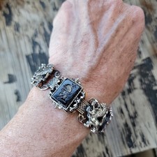 Roman lion bracelet for sale  Irene
