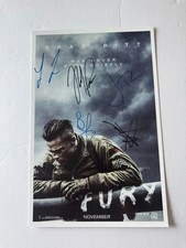 Fury signed movie for sale  Shipping to Ireland