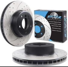 Front drilled grooved for sale  ST. LEONARDS-ON-SEA