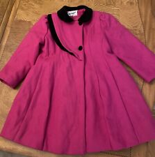 magenta vintage wool coat for sale  Coventry