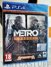 METRO REDUX, SONY PLAYSTATION 4, PS4 ITALIAN EURO MARKET, 2033, FACTORY SEALED !, usado comprar usado  Enviando para Brazil