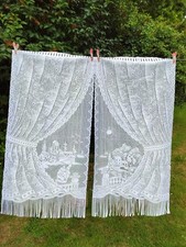 Rideaux résille dentelle d'occasion  Callac