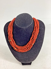 Red coral beaded for sale  LYMINGTON