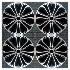 Usado, Conjunto 2014 2015 2016 Toyota Corolla OEM fábrica 17 Mach rodas pretas aros 75152 comprar usado  Enviando para Brazil