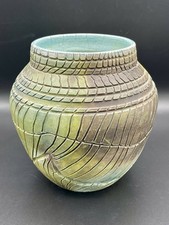 Raku carved design for sale  Salina