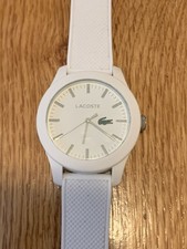 Usado, Relógio masculino Lacoste branco 🐊 comprar usado  Enviando para Brazil