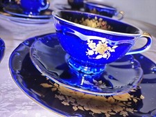 Kaffeeservice echt cobalt gebraucht kaufen  Buggingen