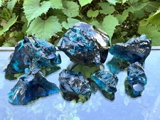 Aqua glass cullet for sale  Huntington