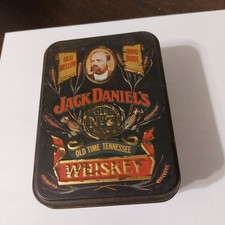 Usado, Caixa de lata de metal JACK DANIELS nº 7 (feita na Inglaterra) comprar usado  Enviando para Brazil