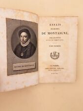Essais michel montaigne d'occasion Essais michel montaigne d'occasion  Montpellier-