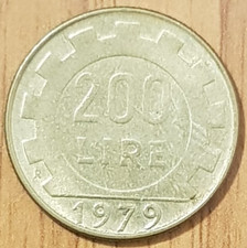 Italia moneta 200 usato  Battipaglia