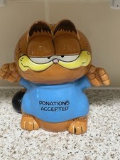 Garfield money boxes. for sale  LUTON