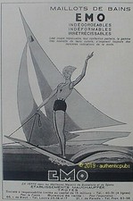 Publicite emo maillot d'occasion  Cires-lès-Mello