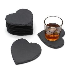 Slate heart coasters for sale  HEYWOOD