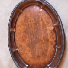 Antique copper tray for sale  SPENNYMOOR