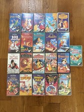 Lot vhs disney d'occasion  Saâcy-sur-Marne