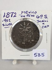 1872 mexico pesos for sale  Auburn