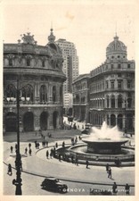 Cartolina genova piazza usato  Milano