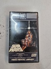VINTAGE 1982 STAR WARS Video Rental Library VHS  Tape comprar usado VINTAGE 1982 STAR WARS Video Rental Library VHS  Tape comprar usado  Enviando para Brazil