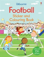 Football sticker colouring for sale  UK