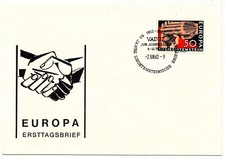 Liechtenstein 1962 ersttagsbri gebraucht kaufen  Marbach am Neckar