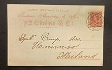 Cartolina autorizzata dal usato  Milano