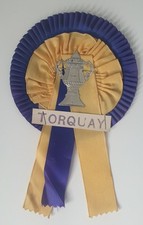 Torquay supporters matchday for sale  BRIDGWATER