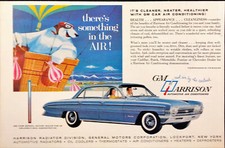 1961 GM Harrison Automotivo Ar Condicionado Urso Polar Balão Impressão Vintage Anúncio comprar usado  Enviando para Brazil