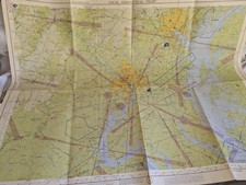 Mapa lokalnej mapy lotniczej Waszyngton datowana na 19 lipca 1962 roku na sprzedaż  Wysyłka do Poland