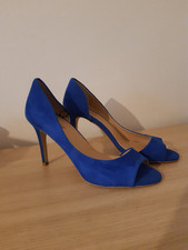 Blue size peeptoe for sale  HAVERHILL