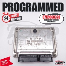🍎 PROGRAMADO PLUG & PLAY ECM ECU VW JETTA 2007-2008 RABBIT 2006-2007 07K906032Q, usado comprar usado  Enviando para Brazil