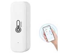 Tuja TH01 Inteligentny termostat domowy WLAN Czujnik temperatury wilgotności Biały na sprzedaż Tuja TH01 Inteligentny termostat domowy WLAN Czujnik temperatury wilgotności Biały na sprzedaż  Wysyłka do Poland