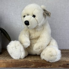 Usado, WWF Urso Polar Sentado - Gorro Branco Chunky Urso Polar Off White Médio 13" comprar usado  Enviando para Brazil