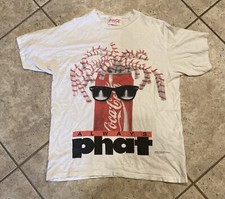 Camiseta Vintage 1994 Coca-Cola Always Phat Tamanho XL 100% Algodão Feita Nos EUA, usado comprar usado  Enviando para Brazil