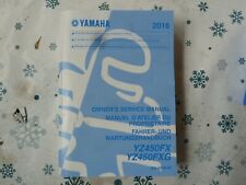 Yamaha yz450fx owners for sale  ABERDARE