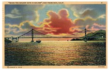 Postcard golden gate for sale  Oakland City