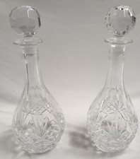 Crystal decanter set for sale  ROMFORD